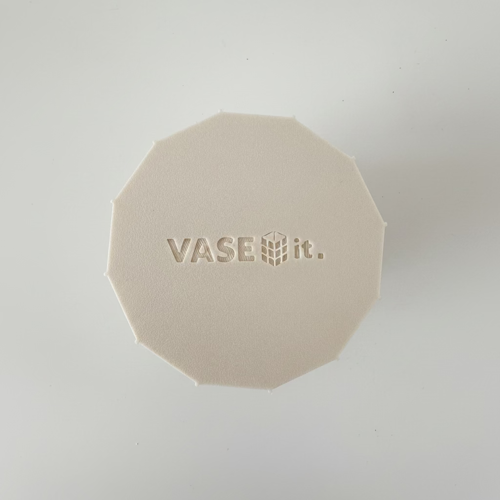 Runde Form für Vase aus Fliesen