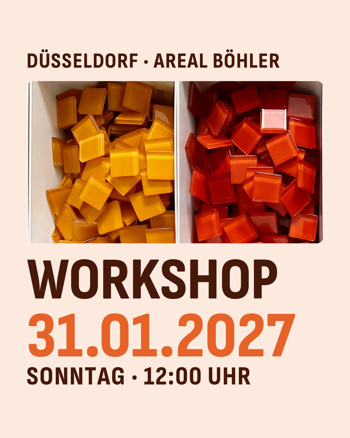 Sei dabei! Neuer Kreativ-Workshop im Areal Böhler!