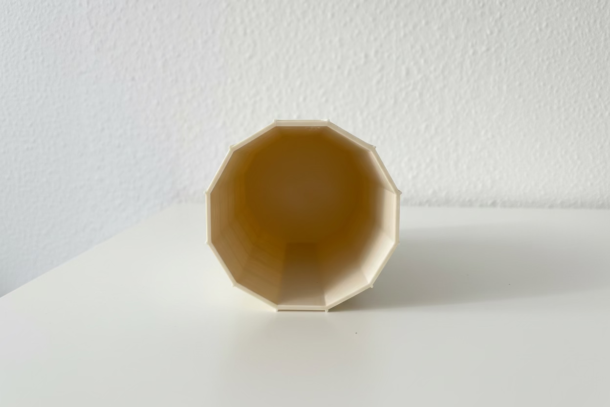 Runde Form für Vase aus Fliesen
