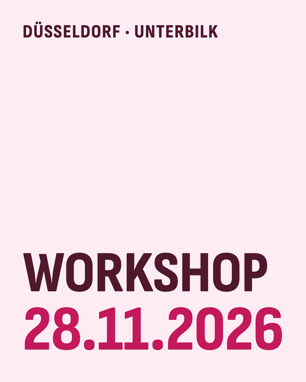 Sei dabei! Neuer Kreativ-Workshop in Düsseldorf!