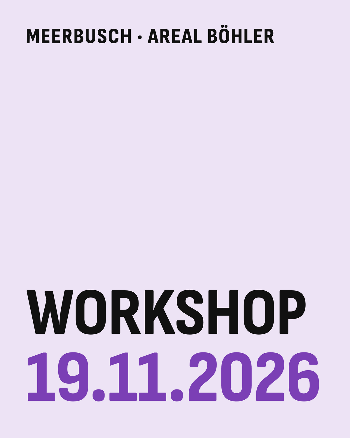 Sei dabei! Neuer Kreativ-Workshop in Meerbusch!
